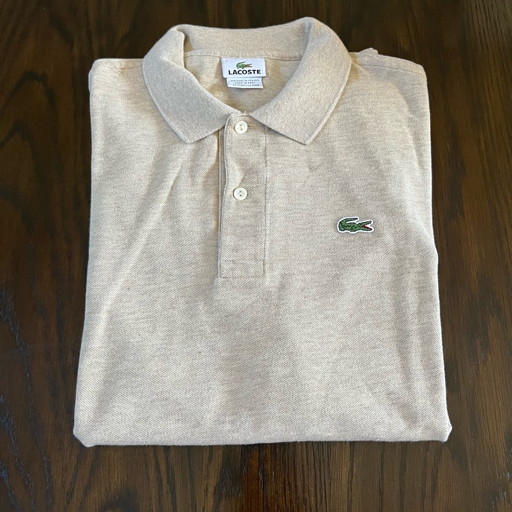 Lacoste Polo Size 7